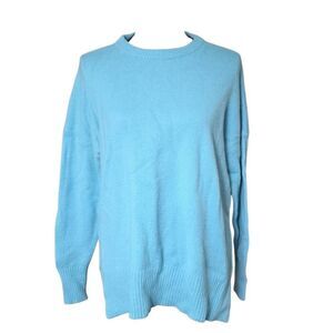 Treasure & Bond Ladies Size XS Blue Soft Cozy Crewneck Pullover Sweater